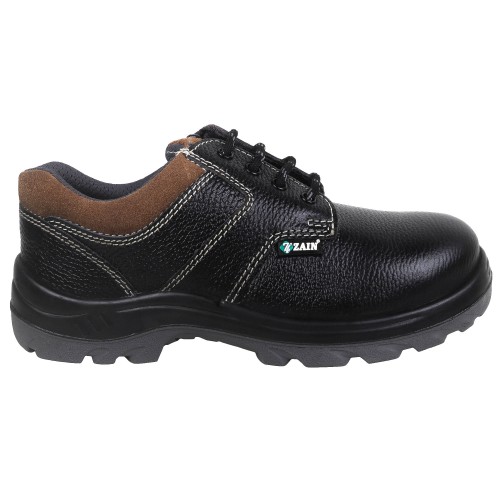 Zain ZM 04 82335 Leather Safety Shoe,...